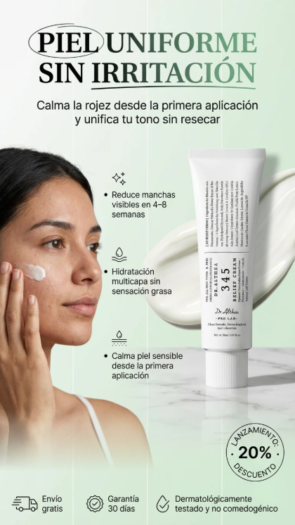 Crema Dr. Althea 345 - Adiós a las irregularidades en tu piel - PRECIO ESPECIAL!